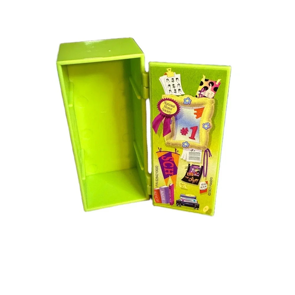 Littlest Pet Shop LPS Accessory Lot Green Locker Climbing Wall Basket 7pc Set